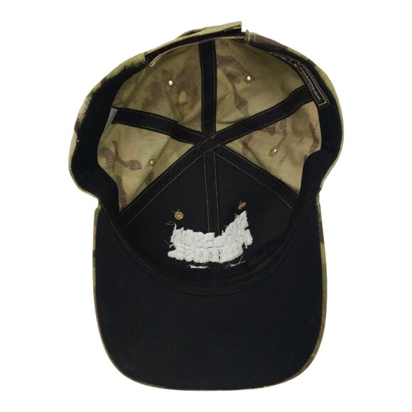 Burleson Greenhouses Camo Strapback Cap Hat Trucker Baseball Structured Style - Picture 5 of 14